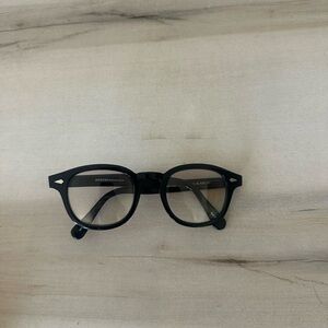 Moscot Lemtosh Large Black Glasses